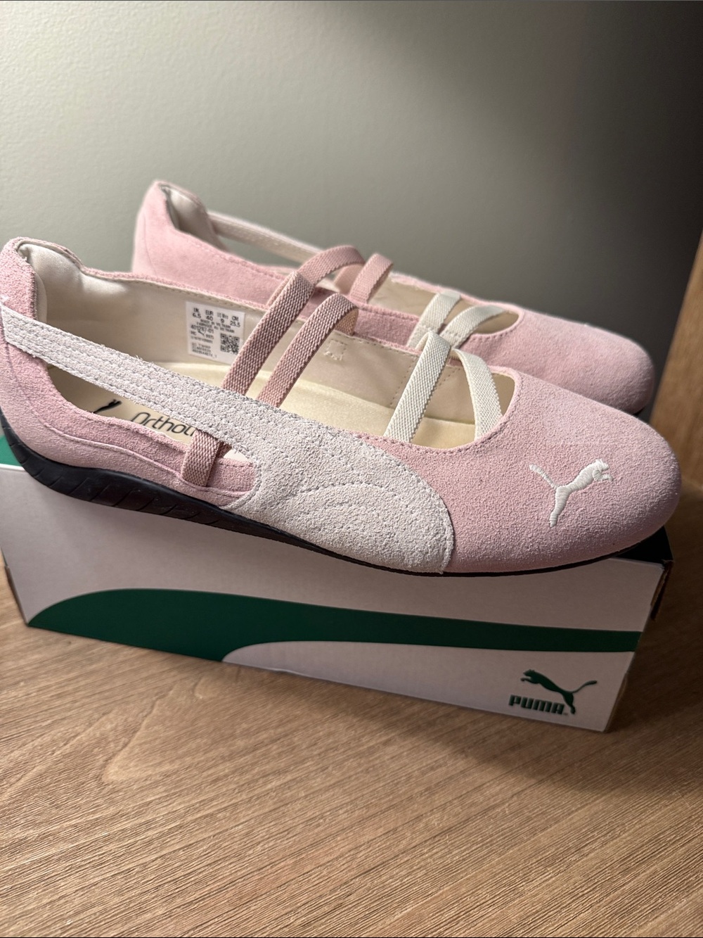 Puma Womens Pink Speedcat Ballet Sneaker